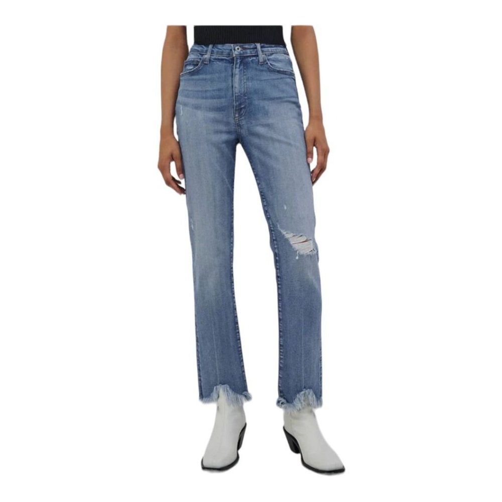 JONATHAN SIMKHAI River High Rise Straight in Mayfair - NWT Size 26 - Picture 5 of 7